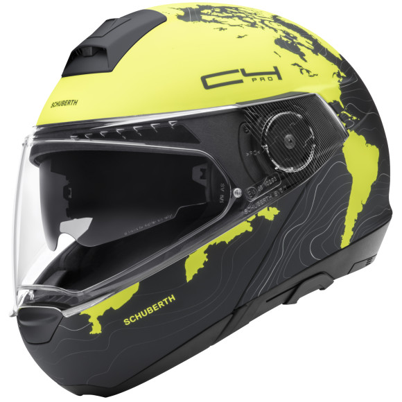 Vyklápěcí přilba SCHUBERTH C4 PRO WOMEN Magnitudo Yellow